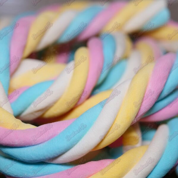 Tresse Guimauve Bleue