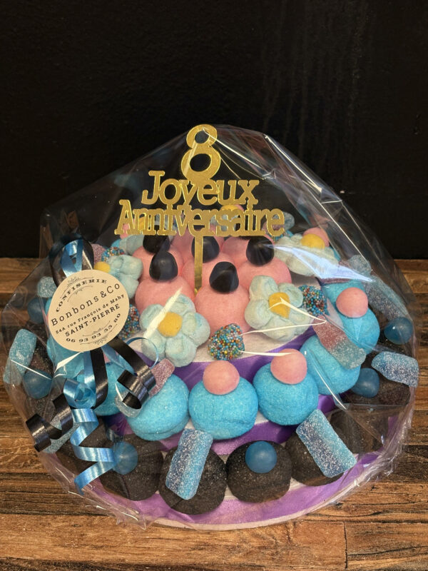 Gâteau de bonbons 10 pers