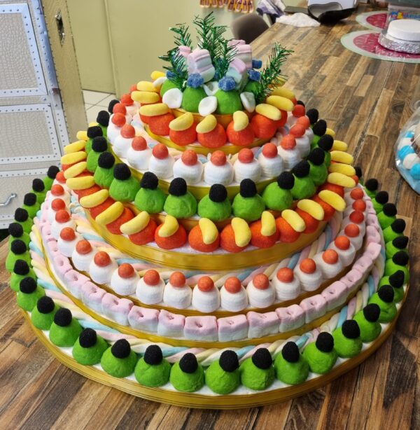 Gâteau de bonbons 150 pers