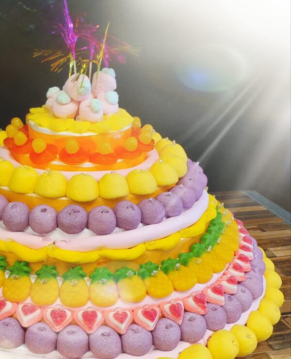 Gâteau de bonbons 100 pers